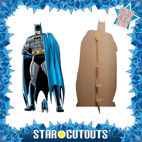 Batman Comic Style Cape DC Comics Lifesize Cardboard Cutout 192cm  Product Gallery Image